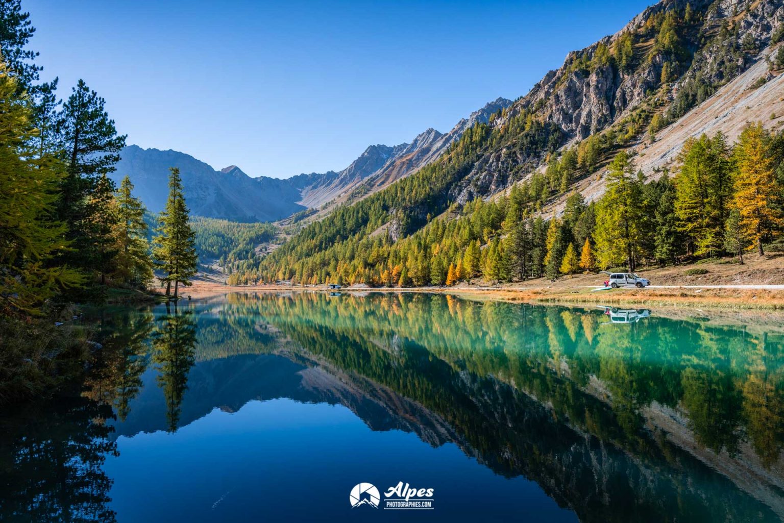 Lac de l'Orceyrette, les Ayes