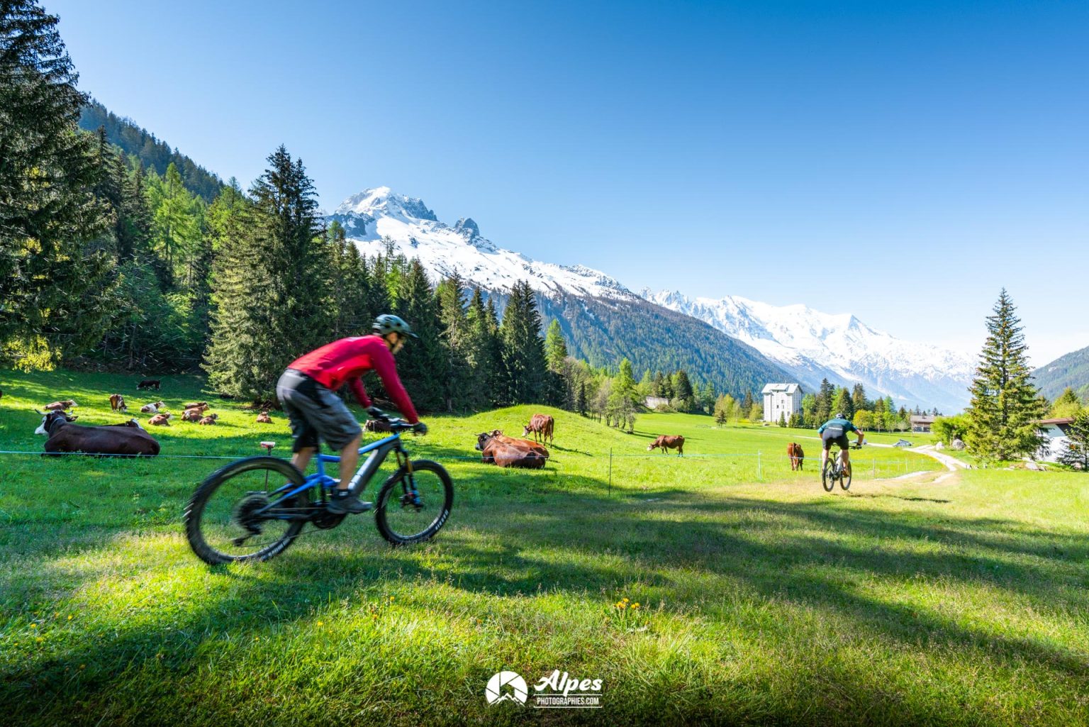 Chamonix vélo location vélo VTT électrique
