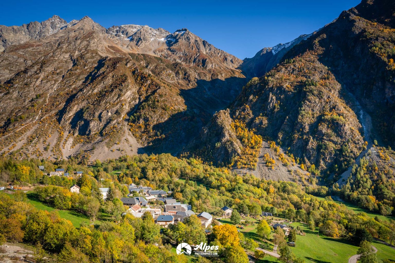 Le village du désert en Valjouffrey