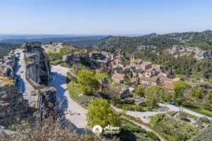 Village médiéval des Baux-de-Provence dans les Alpilles